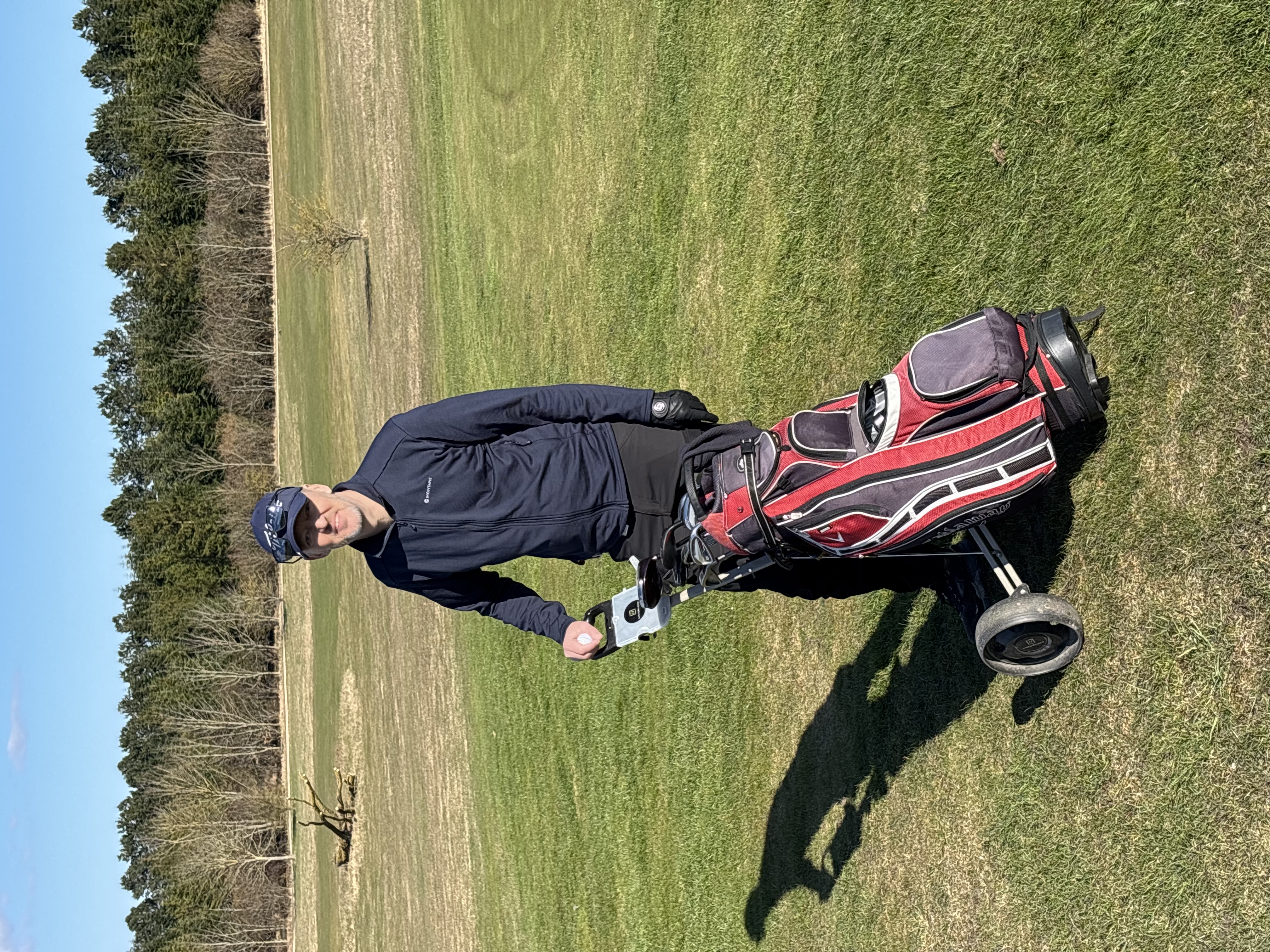 Bo on the golf course — the moment Glysimi is built for